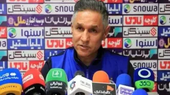 مربی استقلال: 20 هفته صدر جدول بودیم/ منتظر لغزش پرسپولیس می‌مانیم