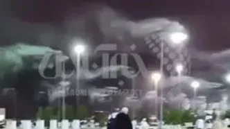 (ویدئو) سیستم جالب خنک‌کننده هوا در عربستان برای زائران خانه خدا در مکه