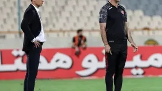 سرمربی و مربی سابق در جشن قهرمانی پرسپولیس