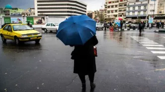 هشدار زردرنگ رگبار و رعد و برق در ۱۸ استان