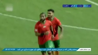 گل اول مس رفسنجان به گل گهر | فیلم