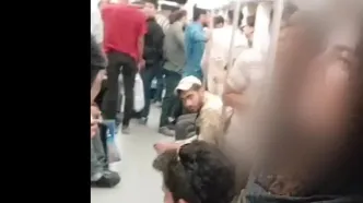 فیلم / این دختر زیبای موفرفری کیست ؟! / او متروی تهران را به هم ریخت !