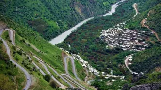 چهارمین جاده زیبای جهان در ایران است + فیلم