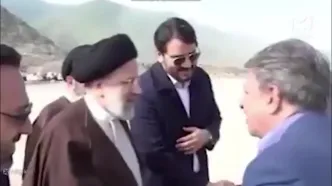 آخرین فیلم از پرواز رئیس جمهور قبل از سانحه هوایی