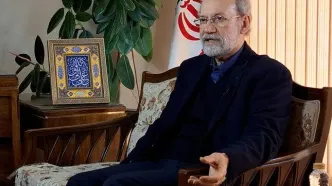 علی لاریجانی با یک عکس معنادار اعلام کاندیداتوری کرد