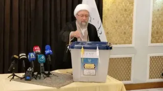 رئیس مجمع تشخیص مصلحت نظام در انتخابات شرکت کرد