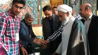 حضور مقامات ارشد سیاسی پای صندوق رای