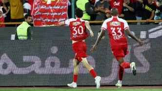 به اهتزاز در آمدن پرچم قهرمانی پرسپولیس در آزادی+ فیلم