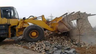تخریب 5 بنای غیر مجاز در اراضی کشاورزی خرم آباد