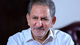 معاون اول روحانی رأی خود را به صندوق انداخت+عکس