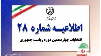 انتشار اطلاعیه جدید ستاد انتخابات/صحت انتخابات ریاست جمهوری توسط شورای نگهبان تایید شد