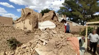 جزئیاتی از امداد رسانی و مکان های اسکان در مناطق زلزله زده کاشمر+ فیلم