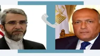 موضوع مهم گفت‌وگوی وزیر خارجه مصر و علی‌باقری + جزئیات