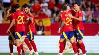 اسپانیا ۵-۰ آندورا: پیروزی پرگل در نیمه دوم طوفانی