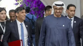 دیدار رئیس امارات با جو بایدن و ریشی سوناک