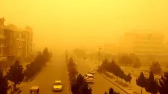طوفان آخرالزمانی در اتوبان تهران-کرج +فیلم