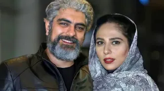 مهدی پاکدل و همسرش رعنا آزادی ور در کافه وریا غفوری