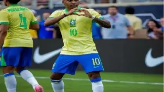 وارث نیمار در تیم ملی برزیل