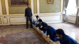 ۲۵ تخته از فرش‌های گمشده کاخ سعدآباد در دفاتر نمایندگی ایران در خارج از کشور پیدا شد