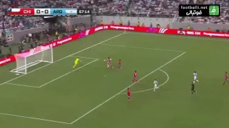 ویدیو | خلاصه بازی شیلی 0 - آرژانتین 1 در کوپاآمریکا 2024