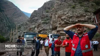 جاده کندوان برای تردد آماده نیست/ وجود ۳ مفقودی در سیل