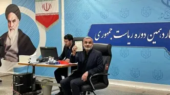 علی نیکزاد وارد ستاد انتخابات‌ کشور شد