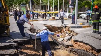 سازمان آتش‌نشانی: حوادث فرونشست در اصفهان کاهش یافته است