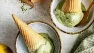 طرز تهیه بستنی ماچا | واقعا فوق العاده س!!