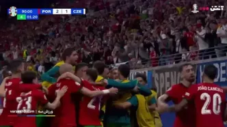 ویدیو | گل دوم پرتغال به چک توسط کونسیسائو؛ یورو ۲۰۲۴