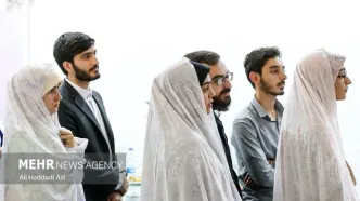 تصاویر: پنجمین جشن ازدواج دانشجویی دانشگاه جامع امام حسین (ع)
