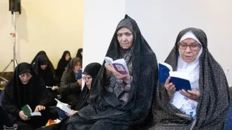 تصاویر: دعای ندبه زائران ایرانی در مکه مکرمه