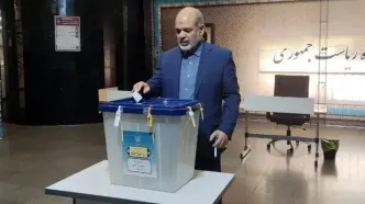 احمد وحیدی در وزارت کشور رای داد+ فیلم