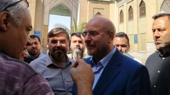 عکسی از دو نامزد ریاست جمهوری پای صندوق رای