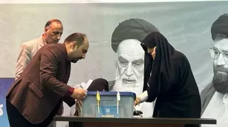 حضور همسر و دختر مرحوم هاشمی رفسنجانی در انتخابات