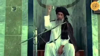 سخن عجیب روحانی هوادار طالبان علیه زن معترض + فیلم