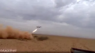 باران موشک‌ها در جنوب اسرائیل/ انتقام سنگین پهپادی مقاومت اسلامی عراق در بندر ایلات+ فیلم