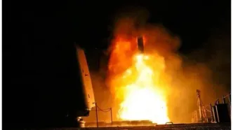 حمله موشکی به پایگاه نظامیان آمریکا در دیرالزور سوریه
