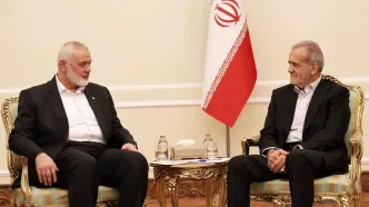 آخرین تصاویر از حضور اسماعیل هنیه در تهران+ عکس