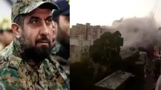 پیکر فواد شکر فرمانده ارشد حزب الله از زیر آوار خارج شد