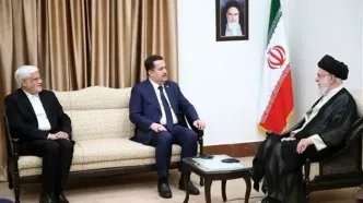 دیدار نخست وزیر عراق و هیأت همراه با رهبر انقلاب