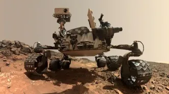 (عکس) کشف اتفاقی گنج زرد در مریخ توسط کنجکاوی