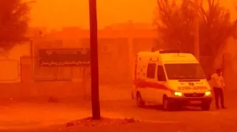 توفان ۶۲۰ نفر را در سیستان راهی بیمارستان کرد