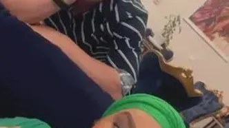 (ویدیو) تولد گرفتن نعیمه نظام دوست برای عمو پورنگ در خانه لاکچری اش