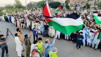 مطالبه مهم هواداران پاکستانی فلسطین/ شش روز  از تحصن گذشت