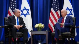 دیدار بنیامین نتانیاهو و جو بایدن