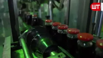 (ویدئو) فرآیند شگفت انگیز تولید آب انار در کارخانه