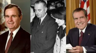(تصاویر) ۱۵ معاون رئیس‌جمهور ایالات متحده که خودشان رئیس‌جمهور شدند