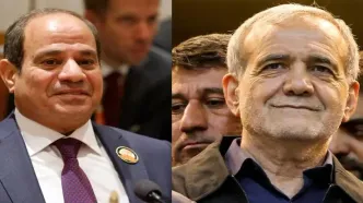 پیام تبریک رئیس‌جمهور مصر درپی پیروزی پزشکیان