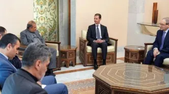 دیدار دیپلمات ارشد ایران با رئیس‌جمهور سوریه