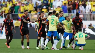 خلاصه بازی برزیل - کلمبیا